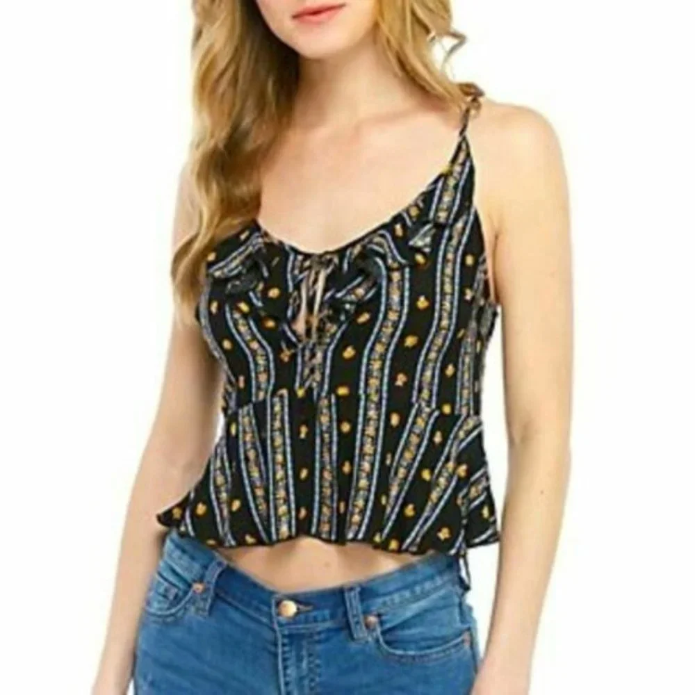 Free People Love To Printed Cami - Picture 1 of 4